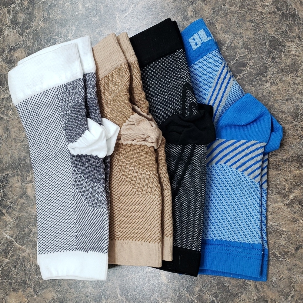 Women's Compression Socks open toe ankle socks 4 pair